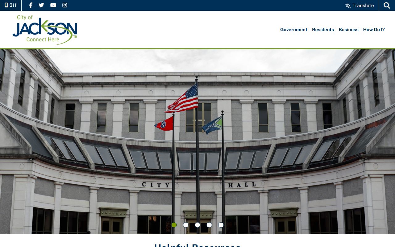 Jackson city government website for police and arrest record information