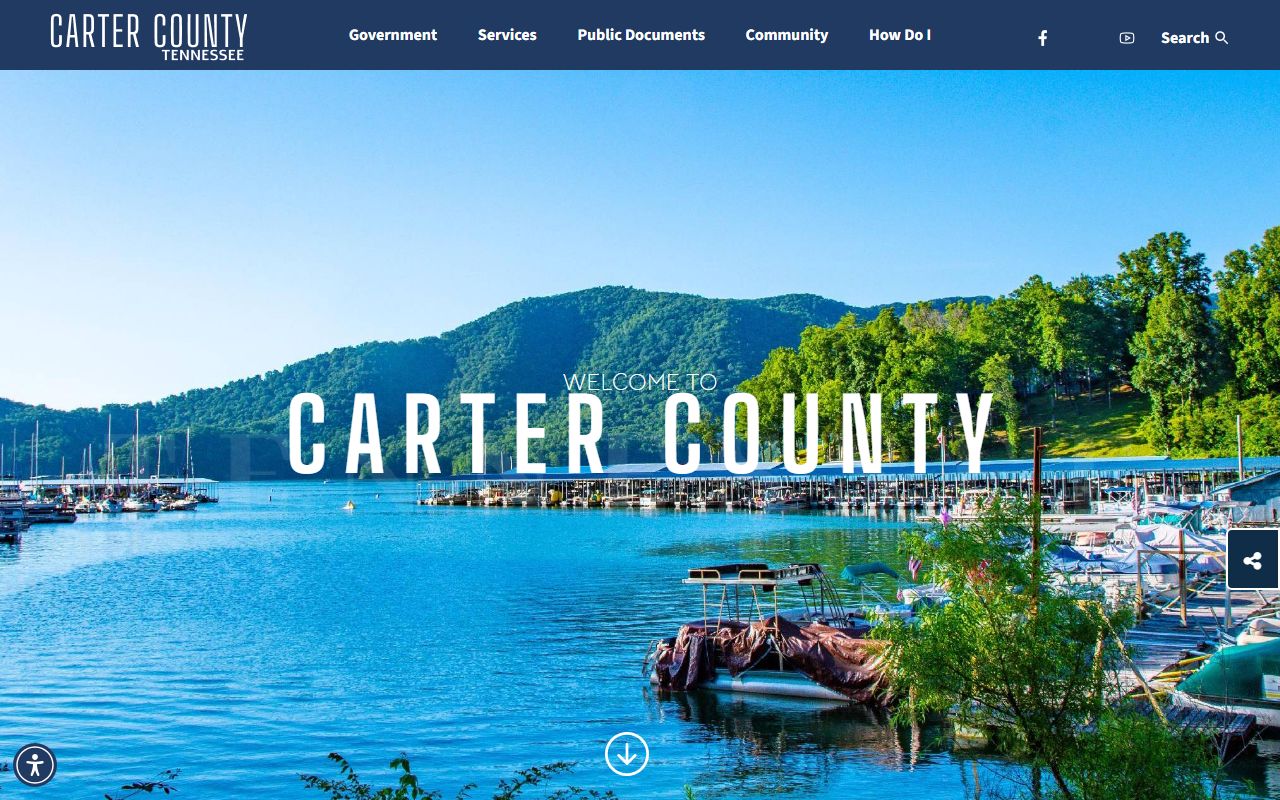Carter County government website