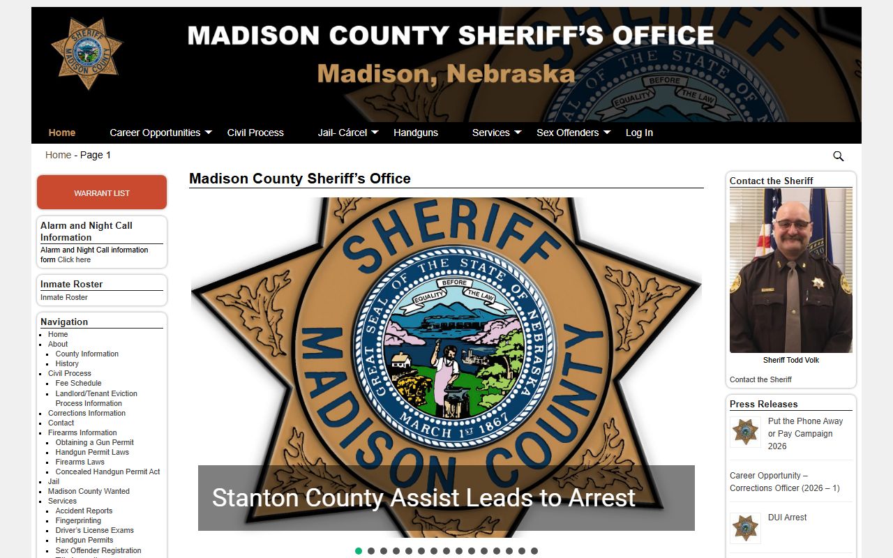 Madison County government website