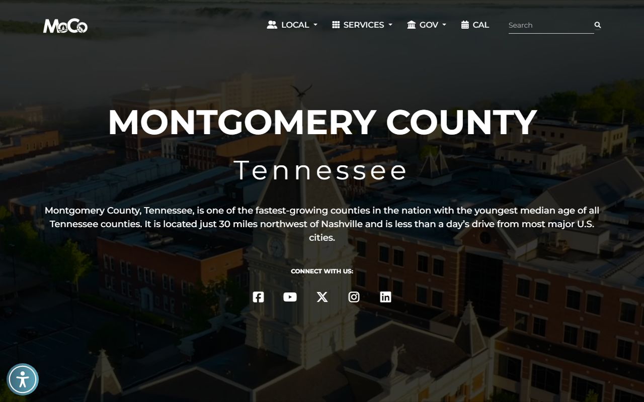 Montgomery County government website