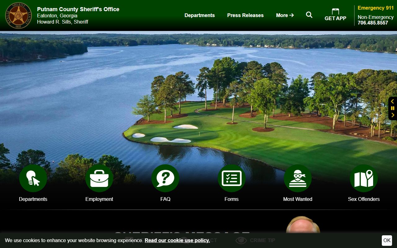 Putnam County busted mugshots sheriff's office website