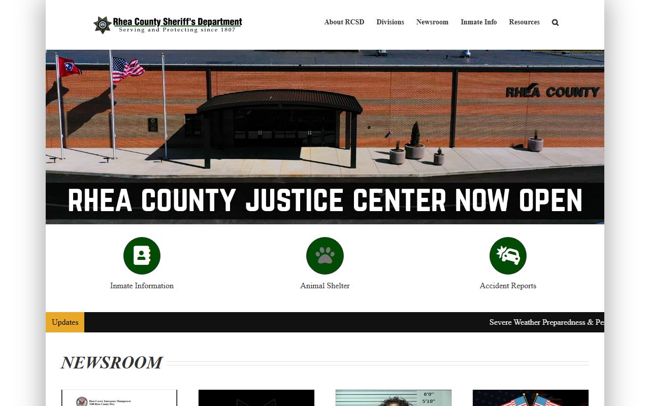 Rhea County government website