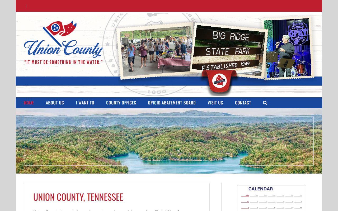 Union County government website
