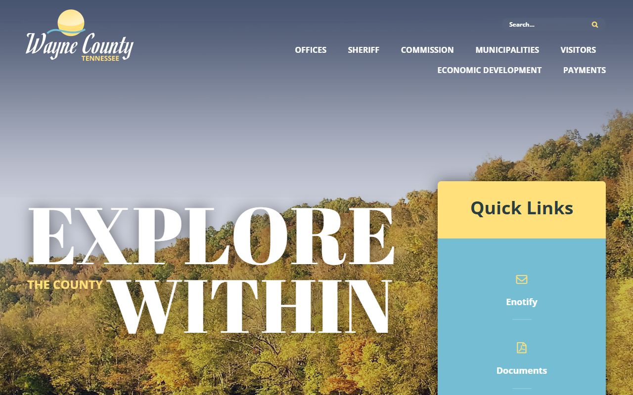 Wayne County government website