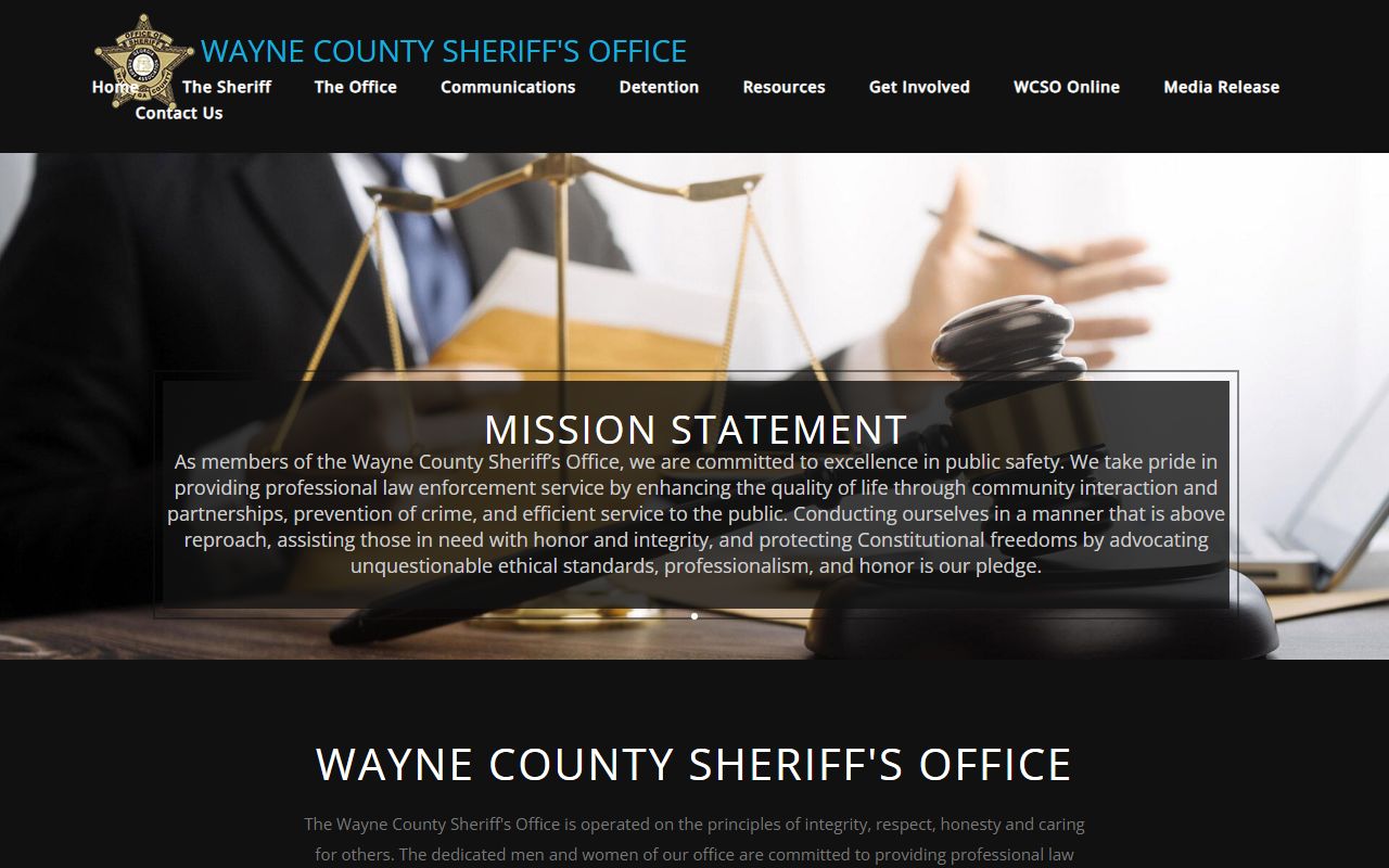 Wayne County busted mugshots inmate search portal